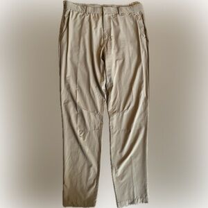 Fabletics Men’s Only Classic Fit khaki pants size 35 x 34